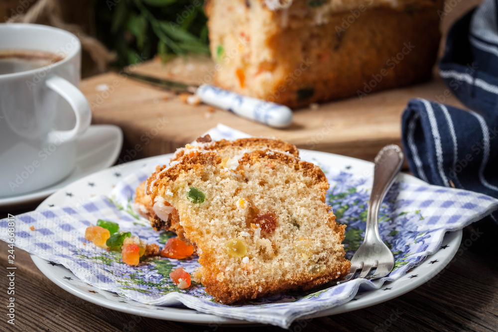 Christmas fruit cake. Christmas fruit cake.