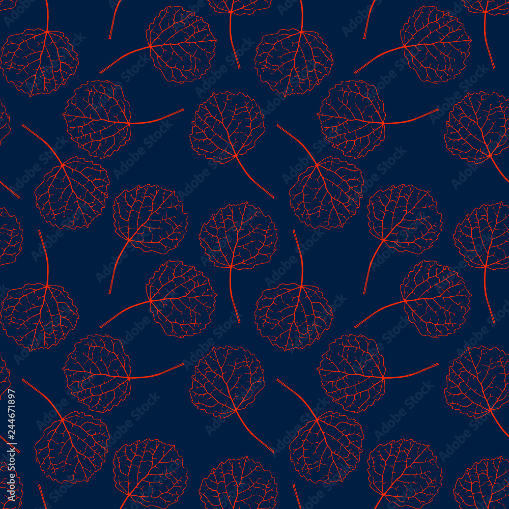 seamless vector pattern with leaves seamless vector pattern with leaves