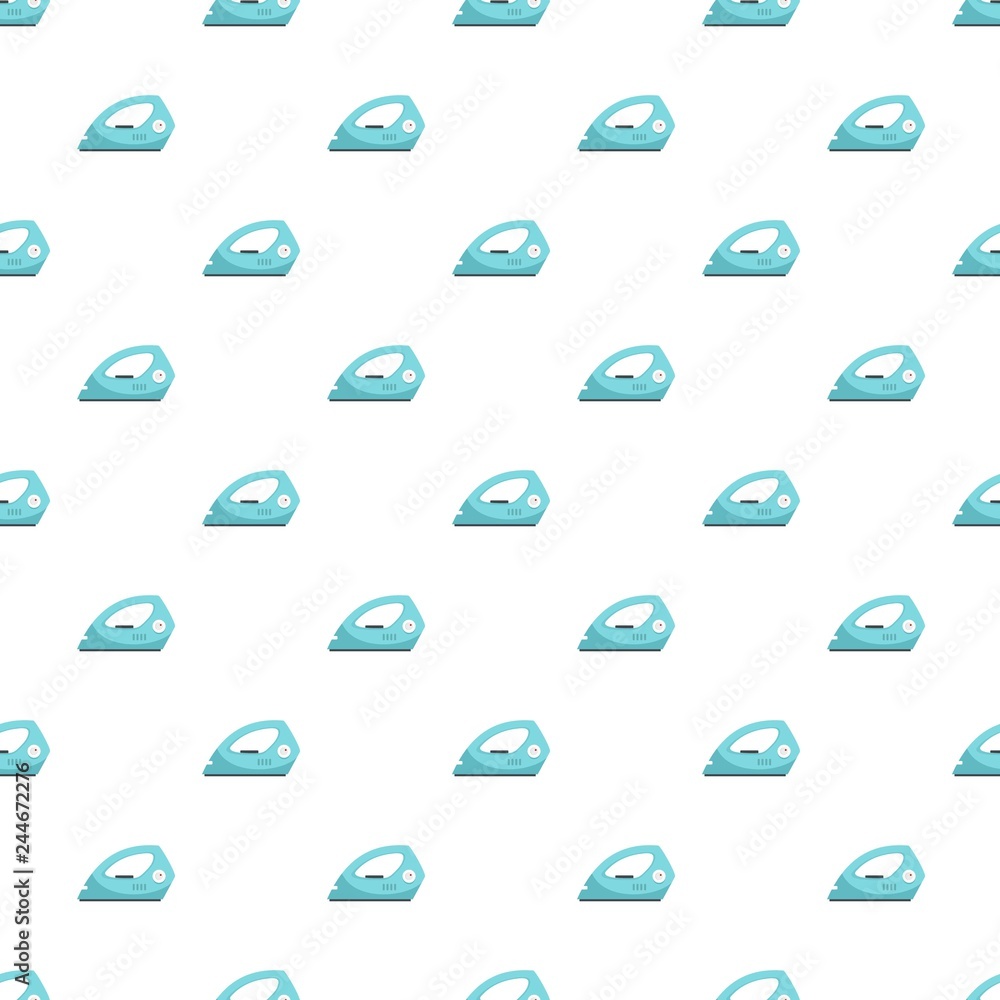 Electric iron pattern seamless vector repeat for any web design Electric iron pattern seamless vector repeat for any web design