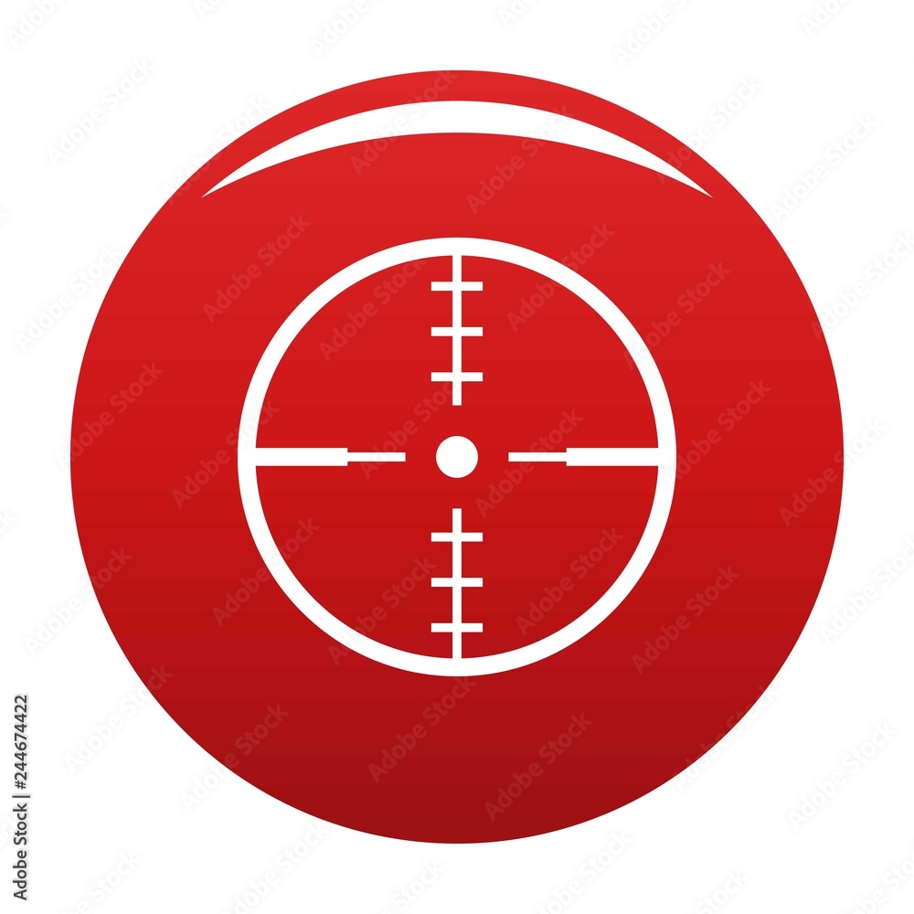 Thing radar icon. Simple illustration of thing radar vector icon for any design red Thing radar icon. Simple illustration of thing radar vector icon for any design red