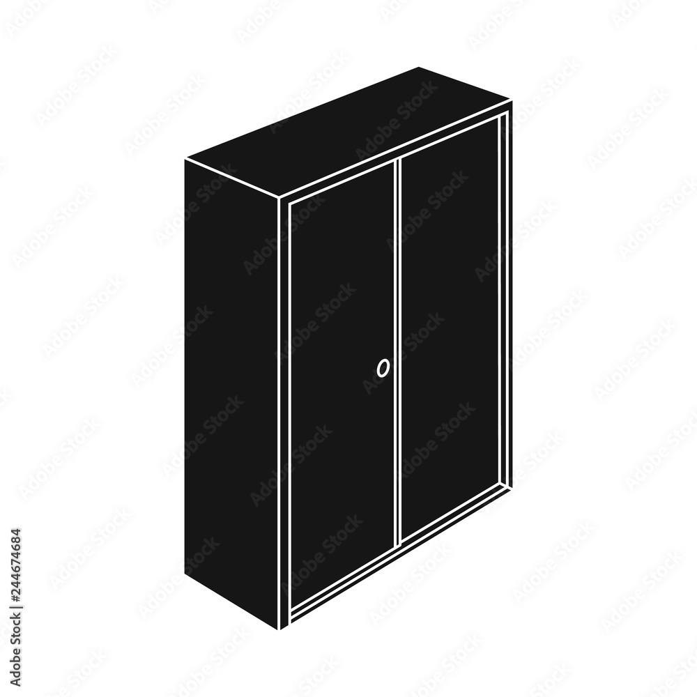 Isolated object of bedroom and room logo. Set of bedroom and furniture stock symbol for web. Isolated object of bedroom and room logo. Set of bedroom and furniture stock symbol for web.