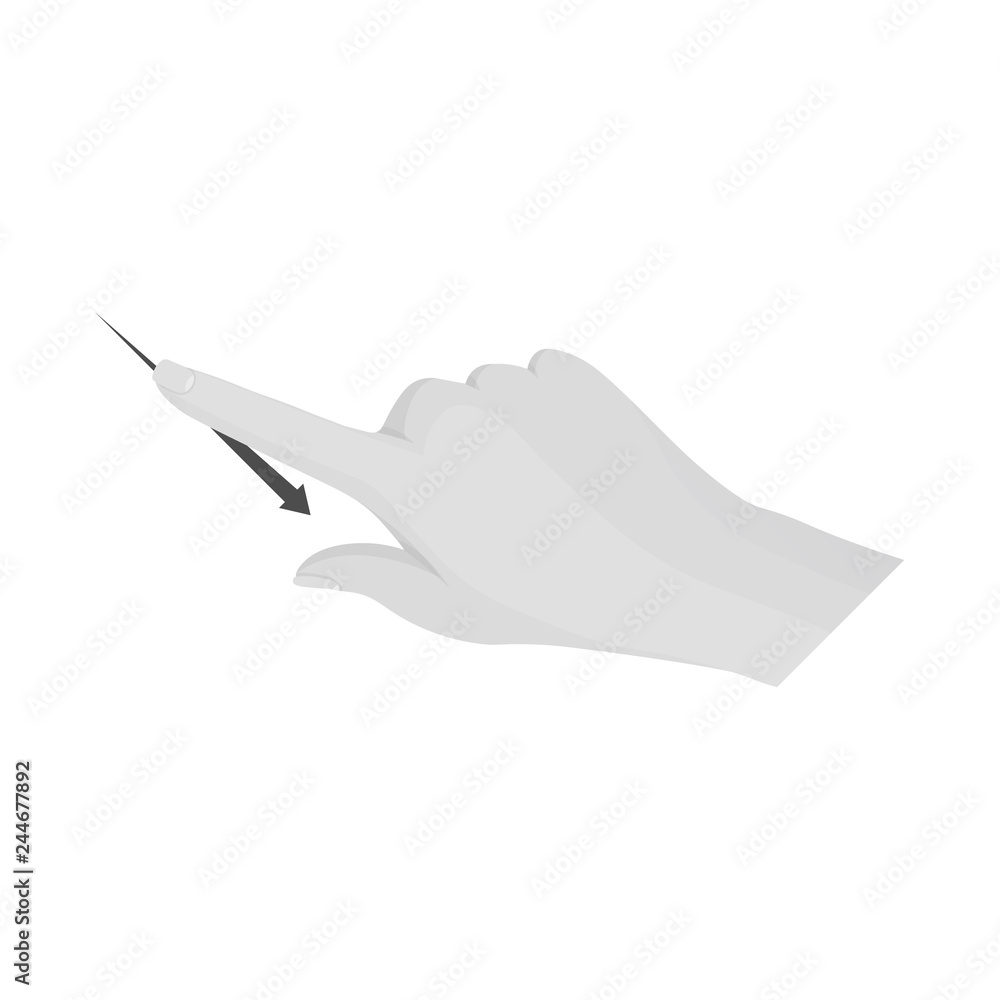 Isolated object of touchscreen and hand symbol. Collection of touchscreen and touch stock vector illustration. Isolated object of touchscreen and hand symbol. Collection of touchscreen and touch stock vector illustration.