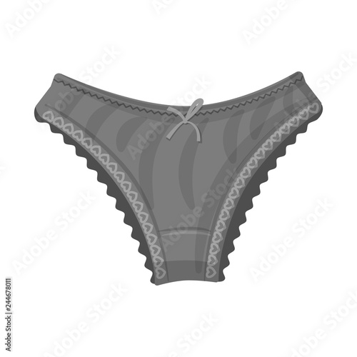 Isolated object of woman and clothing logo. Collection of woman and wear stock vector illustration.