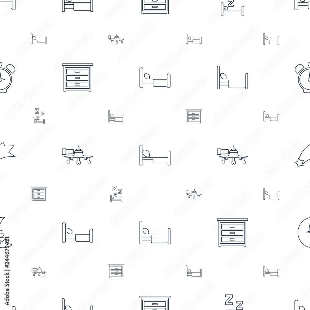 night icons pattern seamless white background night icons pattern seamless white background