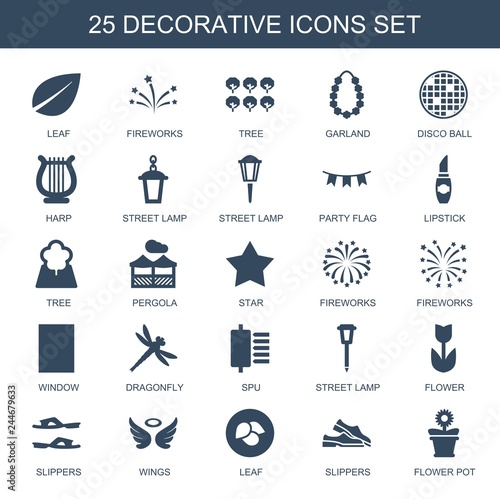 decorative icons
