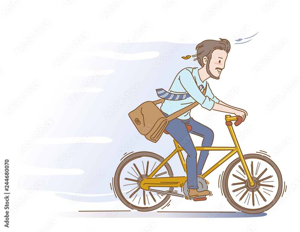 Cycling on sale pictures cartoon