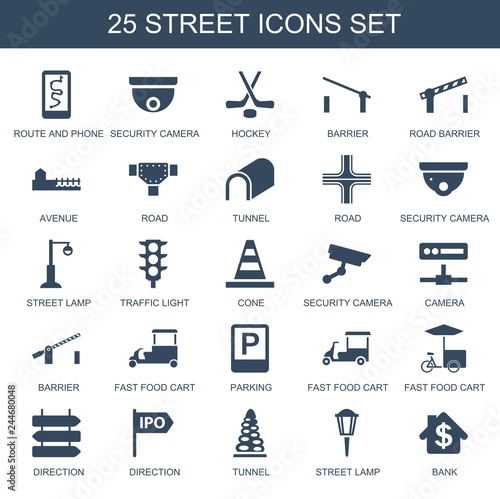 25 street icons