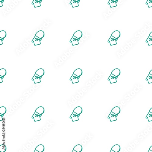 home key tag icon pattern seamless white background