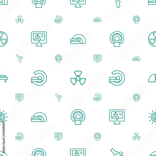 ray icons pattern seamless white background