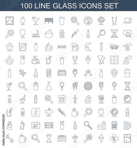 glass icons