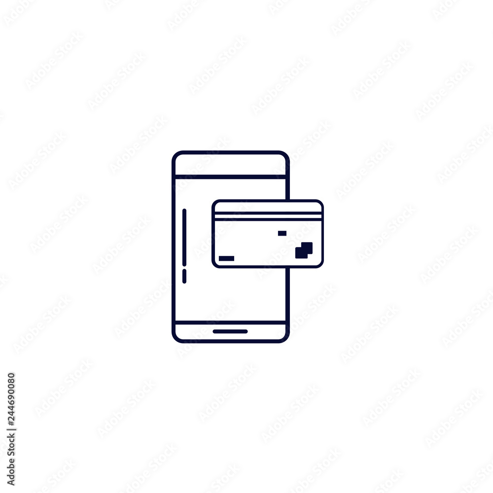 online shopping icon, Vector illustration. flat icon vector. on white background online shopping icon, Vector illustration. flat icon vector. on white background