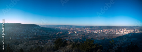 Jena Panorama Jenzig Winter