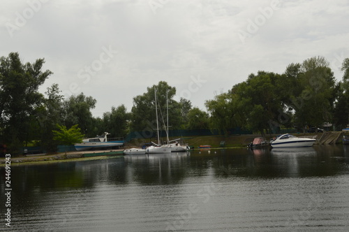 Island on the river