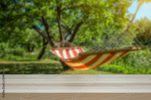 Empty table top for product...