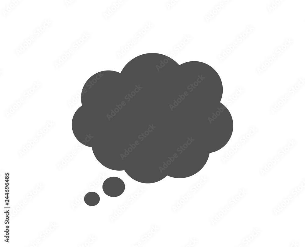 Comic Speech bubble icon. Chat sign. Communication or Comment symbol. Quality design element. Classic style icon. Vector Comic Speech bubble icon. Chat sign. Communication or Comment symbol. Quality design element. Classic style icon. Vector