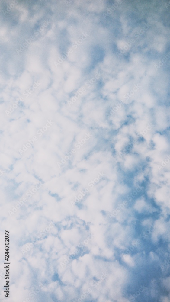 Blue sky and clouds background Blue sky and clouds background