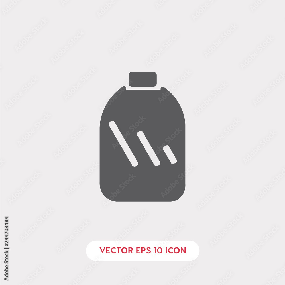 plastic bottle icon vector plastic bottle icon vector