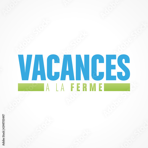 vacances à la ferme