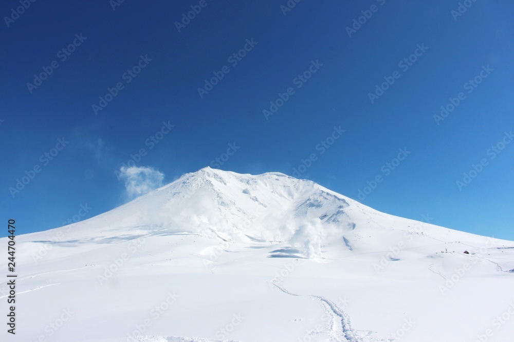 晴れた雪山10 北海道(旭岳) 晴れた雪山10 北海道(旭岳)