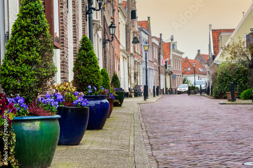 Foto Flowerpots in Edam