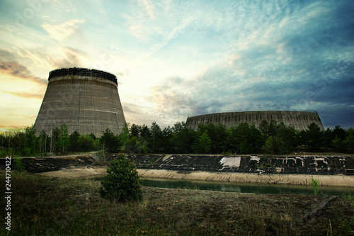 Obraz na płótnie Czarnobyl , parownik