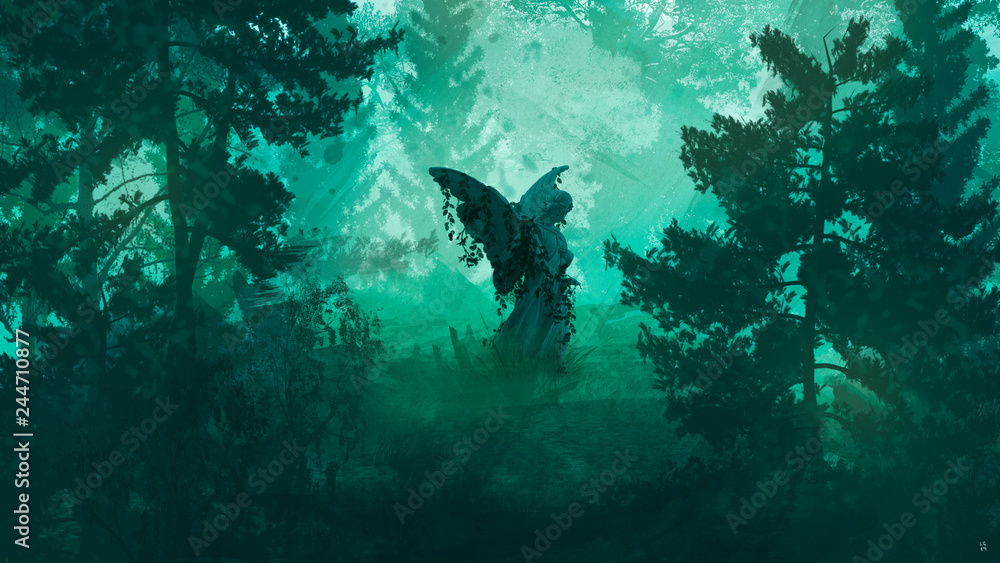 Fototapeta premium Korona liści