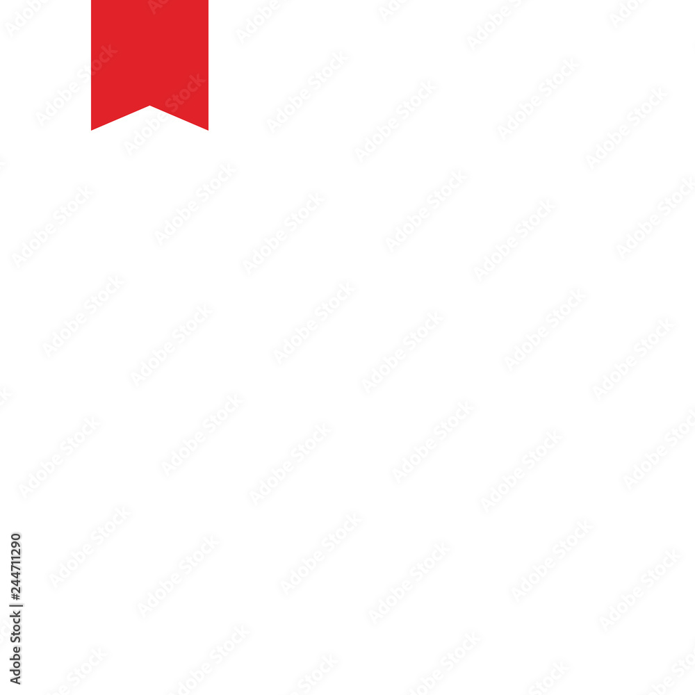 Bookmark icon on white background. vector illustration EPS10 Bookmark icon on white background. vector illustration EPS10