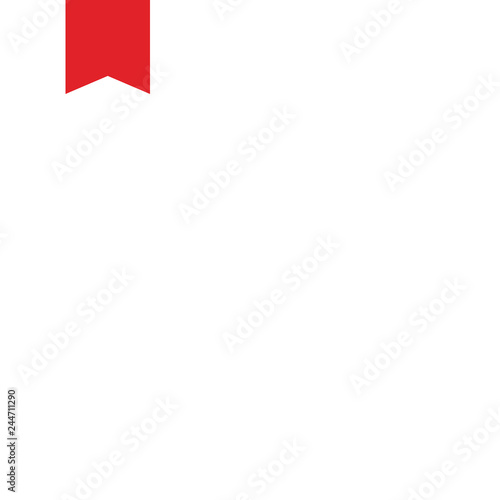 Free Download Bookmark icon on white background. vector illustration EPS10 - GFXLoad