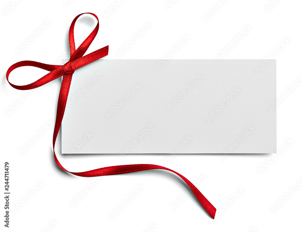 ribbon bow card note chirstmas celebration greeting ribbon bow card note chirstmas celebration greeting