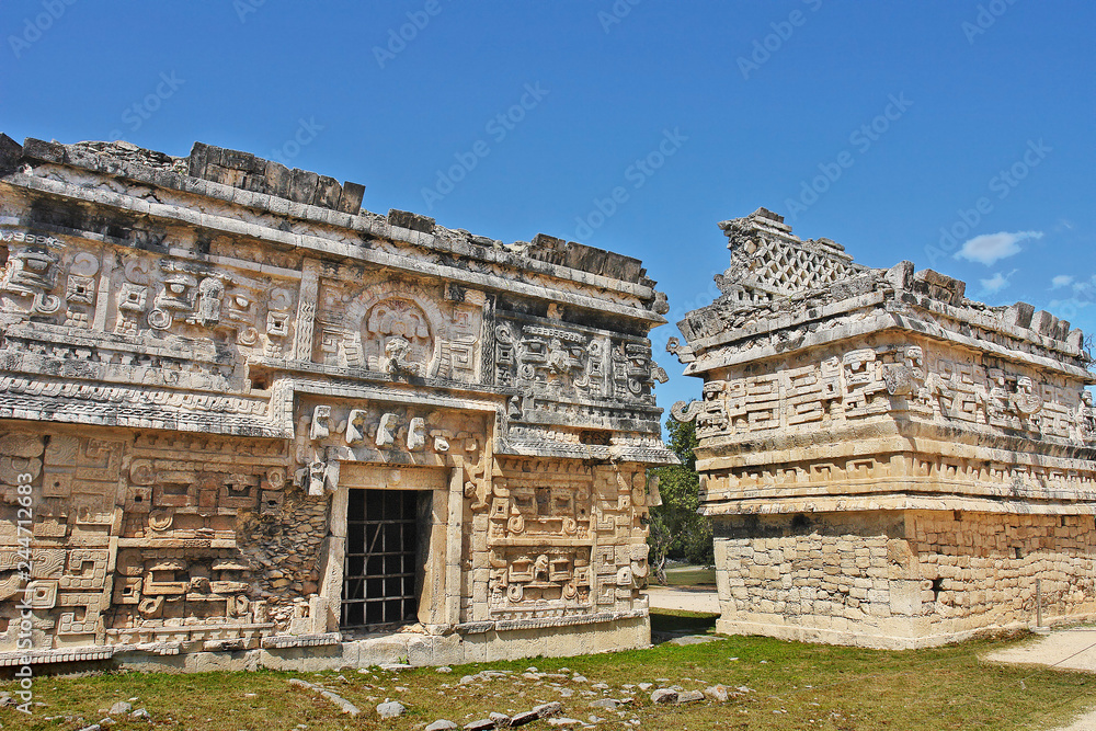 Las Monjas -  one of the more notable structures at Chichen Itza, Mexico


