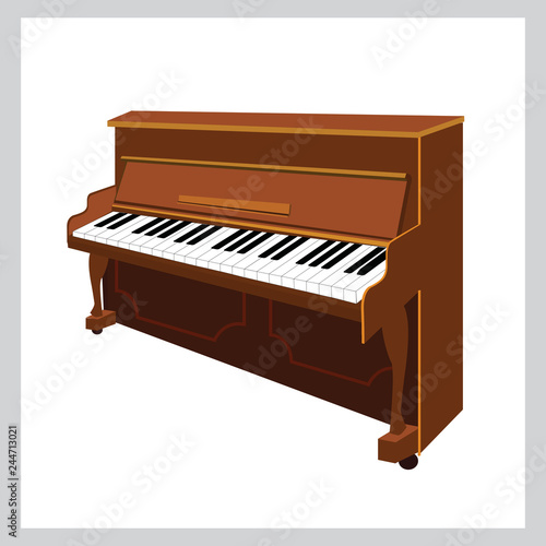 Instrument upright piano