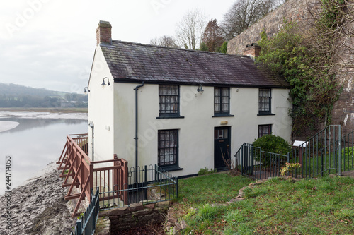 old wooden house, the dylan thomas house photo