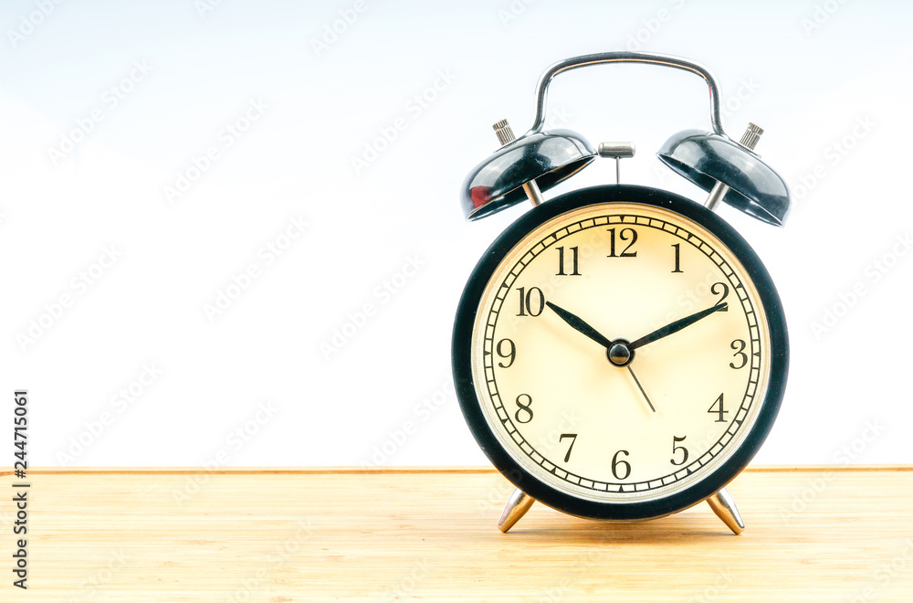 Clock with white background. Clock with white background.