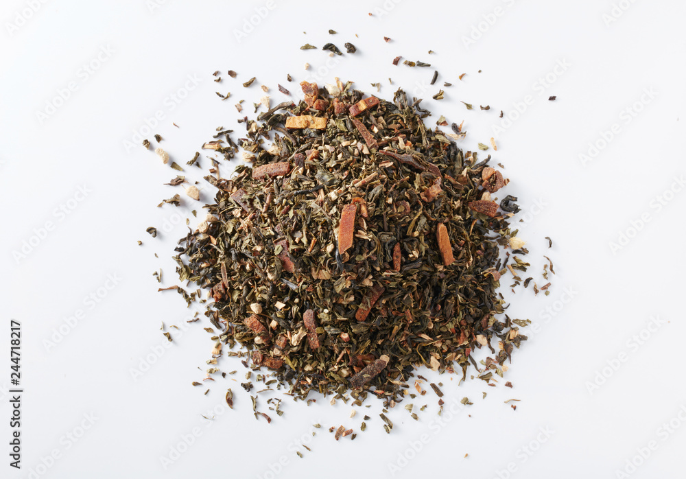 Tea isolated on a white background, European tea Tea isolated on a white background, European tea
