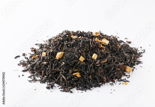 Tea isolated on a white background, European tea