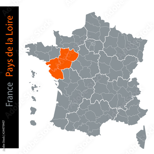 Les régions de France / Région Pays de la Loire