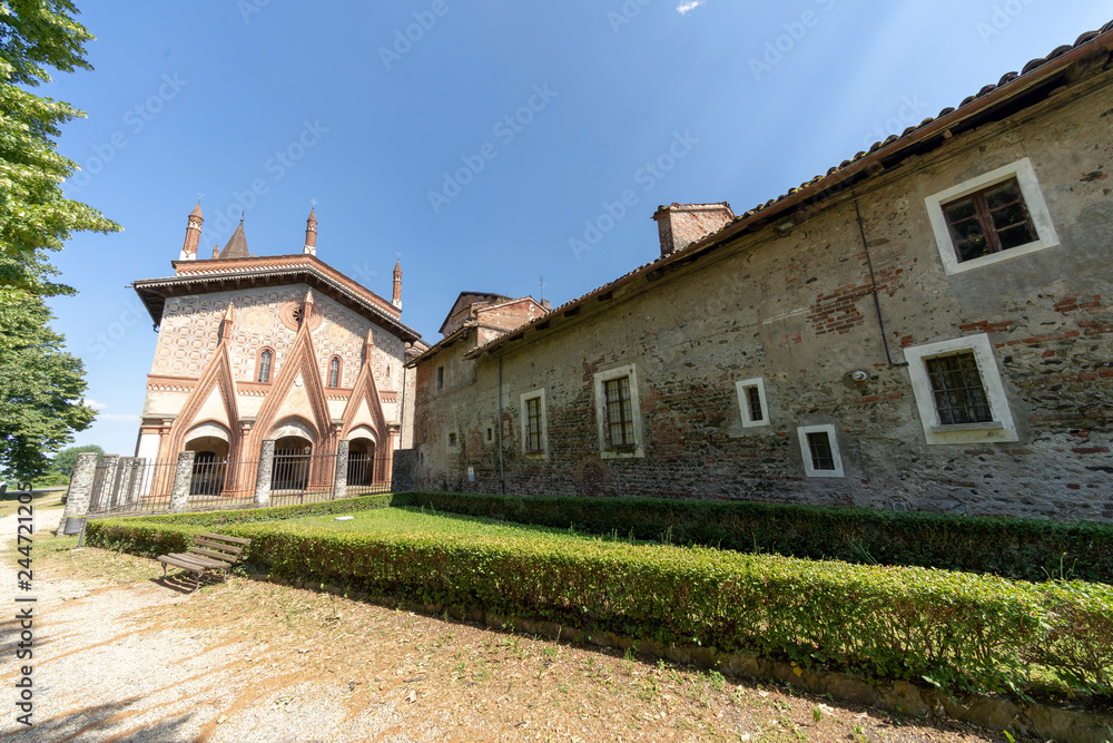Abbey of Sant'Antonio di Ranverso in Piedmont, Italy