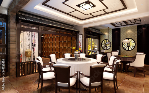 Chinese style upscale restaurant-3