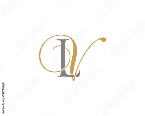 ,  VL Letter Logo Icon 002