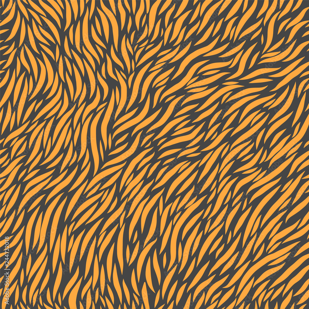 Vector seamless pattern. Geometric design with wavy lines. Vector seamless pattern. Geometric design with wavy lines.