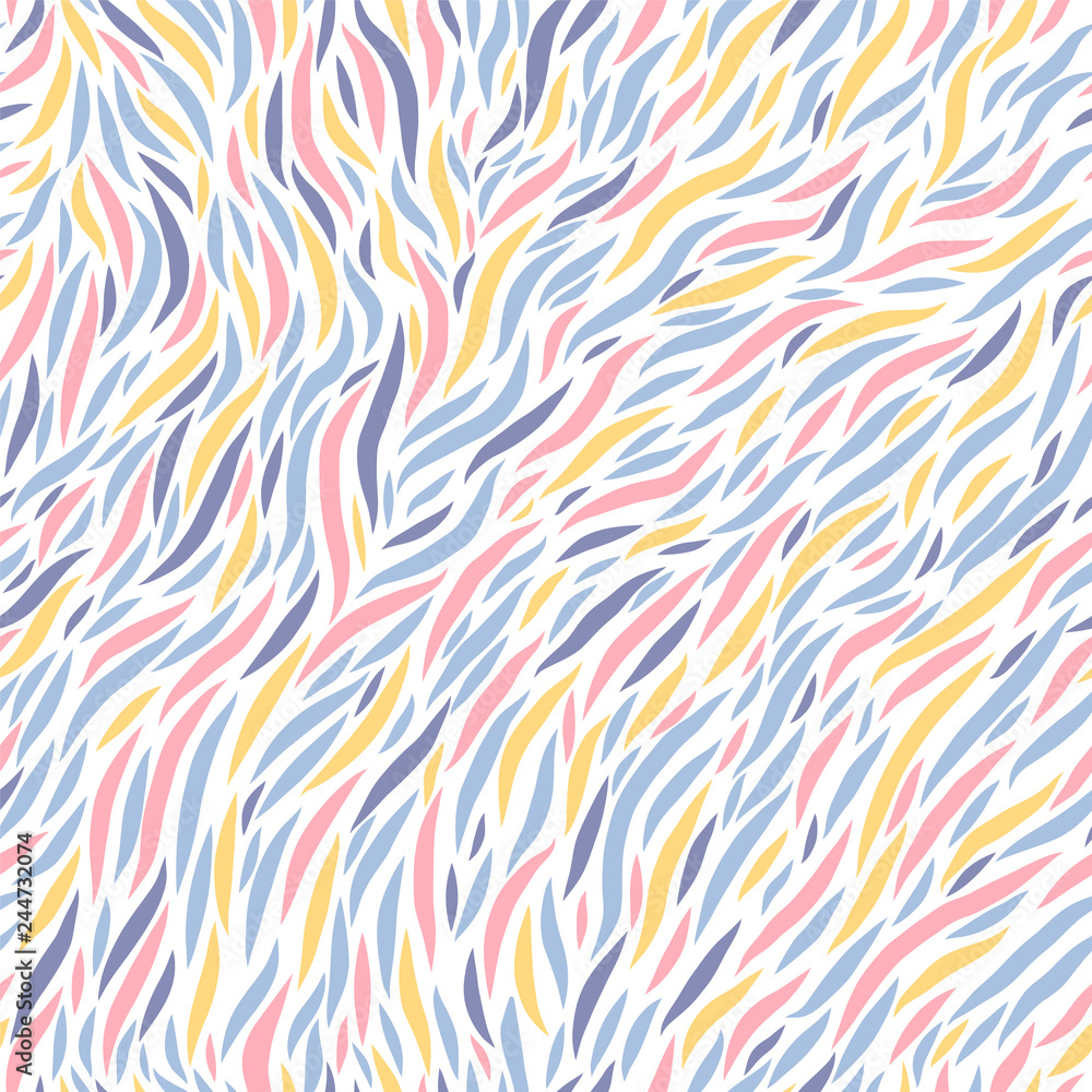 Vector seamless pattern. Geometric design with wavy lines. Vector seamless pattern. Geometric design with wavy lines.