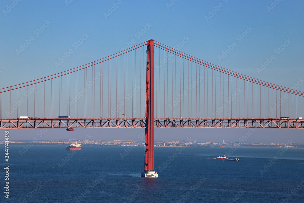 Obraz premium Bridge 25 de Abril Lisbon_2