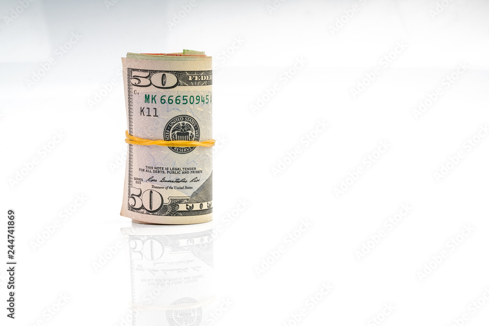 Usd banknote with close up view. Usd banknote with close up view.