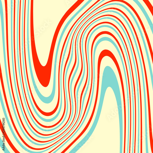 Abstract geometric psychedelic hypnotic colorful background. Composition 7