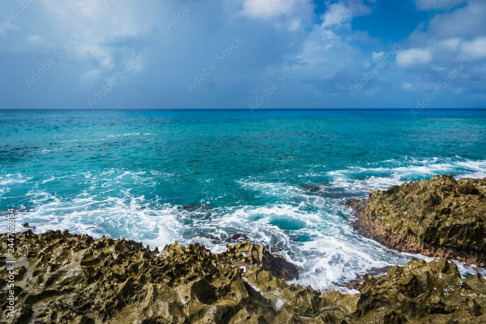 Beautiful landscape of San Andres Island