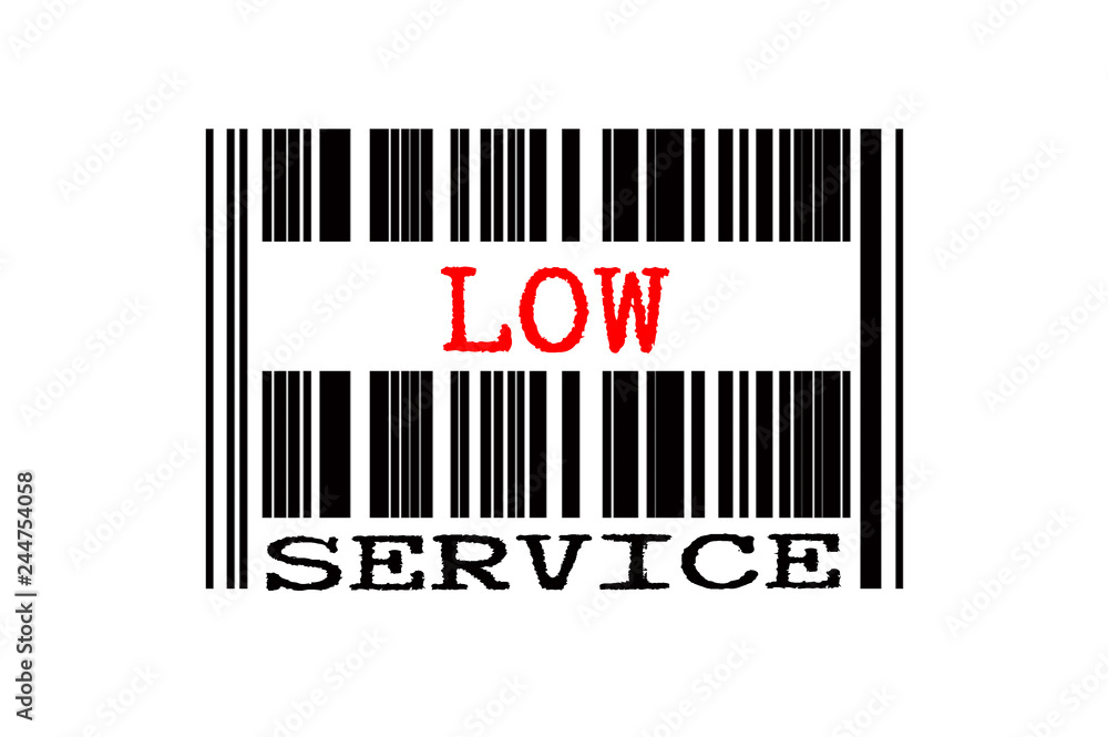 Conceptual text on bar code. Conceptual text on bar code.