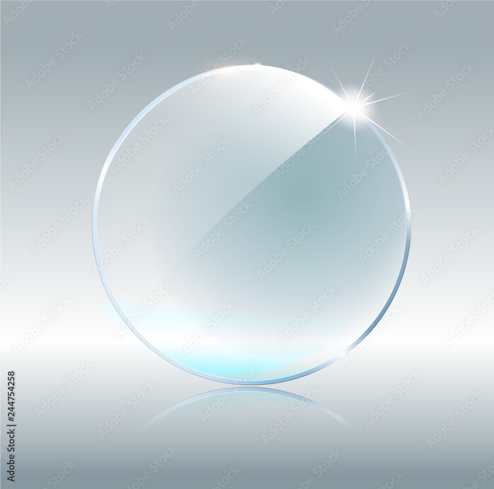 Glass trophy award. Vector award on gray background .Realistic 3D design. Vector transparent object. Glass trophy award. Vector award on gray background .Realistic 3D design. Vector transparent object.