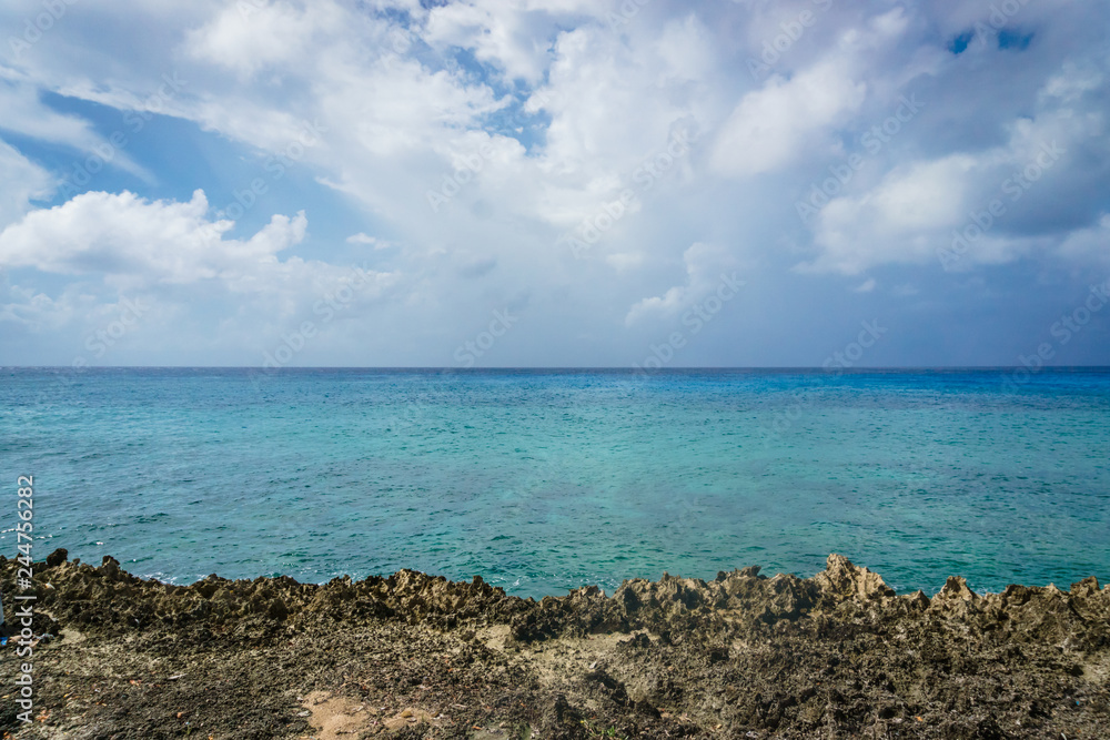 Beautiful landscape of San Andres Island