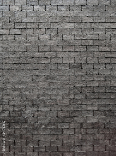 Dark red brick wall texture background. Surface texture masonry bright cleaned brickwork.