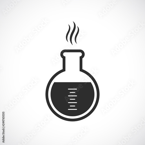 Chemistry abstract vector icon